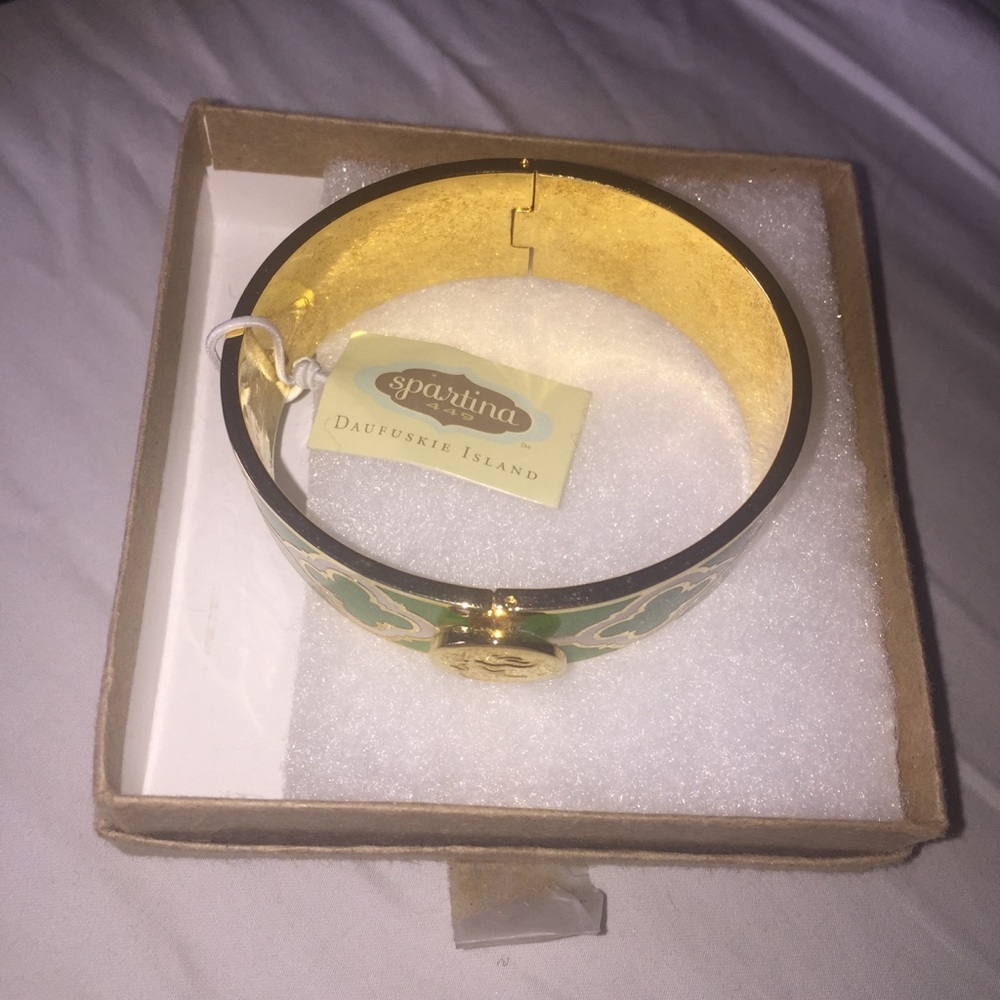 Green and gold brand new with tags bracelet.